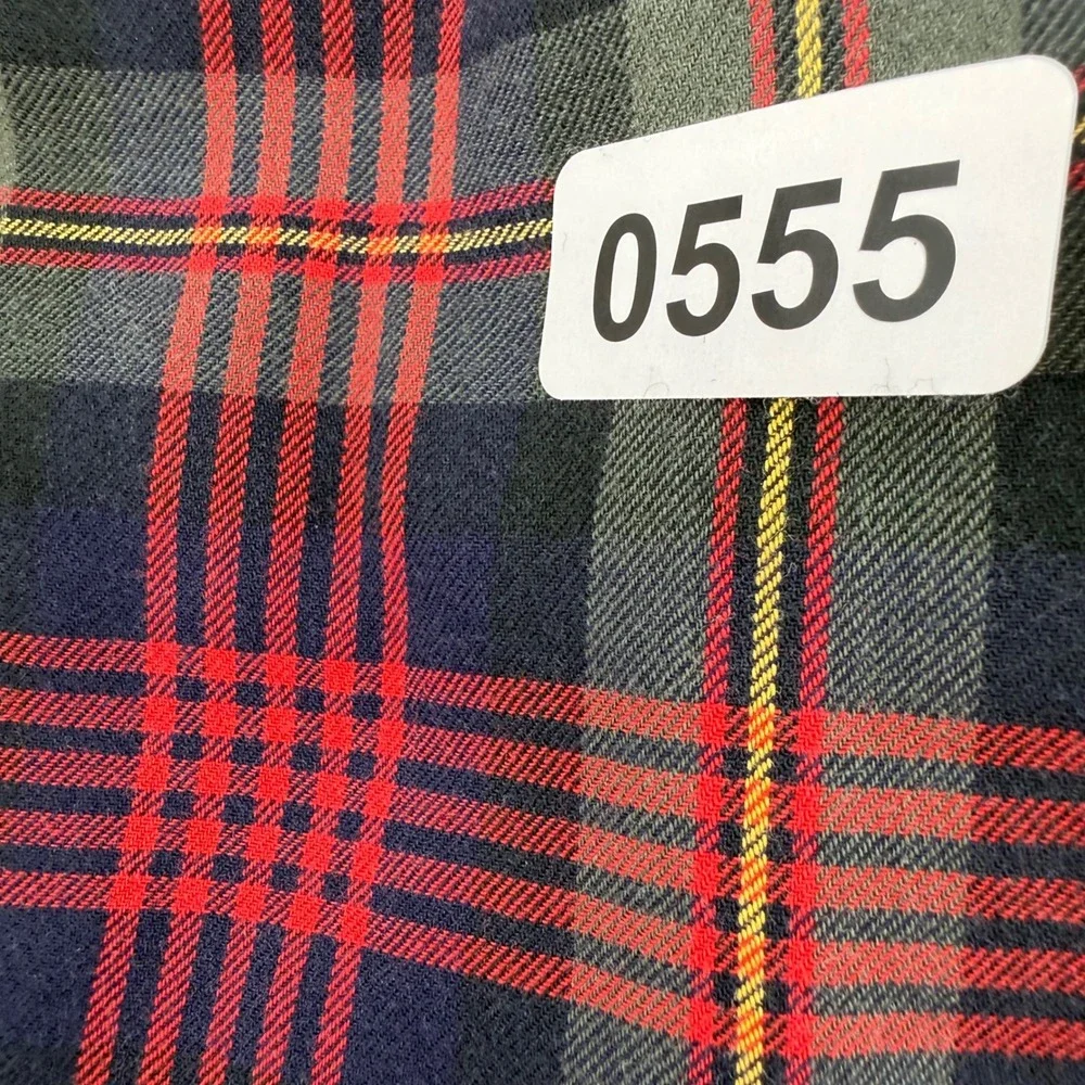 Polo Ralph Lauren Elliott Large Plaid Cotton Button Down Shirt Red Blue Green - Picture 9 of 9